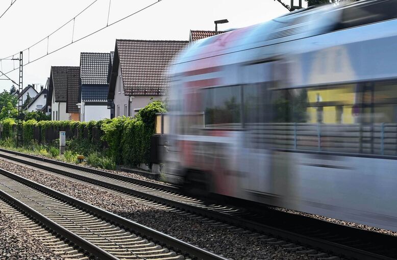 Bahnlärm von Zügen