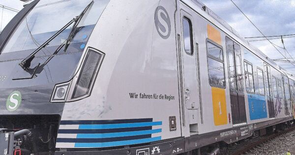 Zwei der Stuttgarter S-Bahnen wurden am Ludwigsburger Bahnhof besprüht. (Symbolbild)