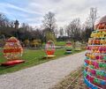 Auch eine Osterausstellung ist Teil des Frühlingserwachen im Blühenden Barock. Archivfoto: Andreas Becker