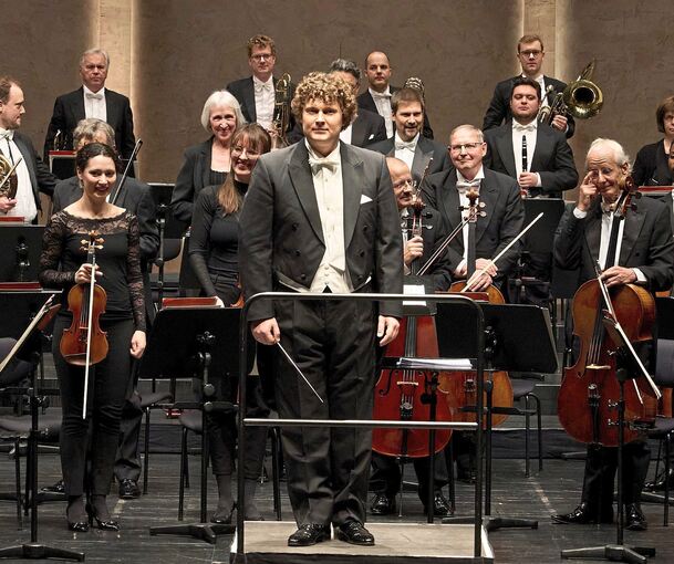 Dirigent Jānis Liepiņš, Erster Kapellmeister am Nationaltheater Mannheim. Foto: Andreas Becker