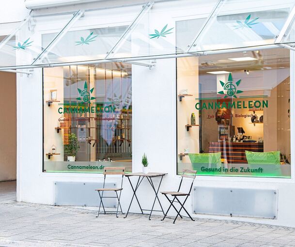 Das „Cannameleon“ in der Seestraße will einen Cannabis-Club gründen. Archivfoto: S.Koval Kreativ Style/p