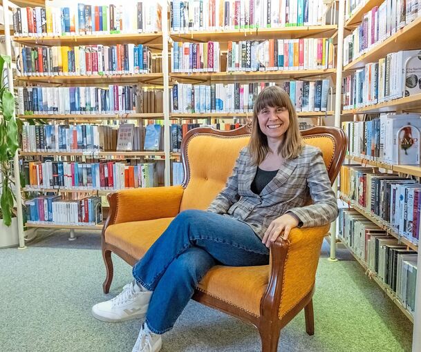Stefanie Uhl leitet die Tammer Bücherei. Bald wird sie mit ihrem Team in einen Neubau umziehen – eine exzellente Chance, auf gesellschaftliche Veränderungen einzugehen.