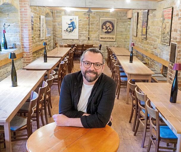 Seit zehn Jahren heißt Markus Fetzer Gäste in der Krone in Alt-Hoheneck willkommen.