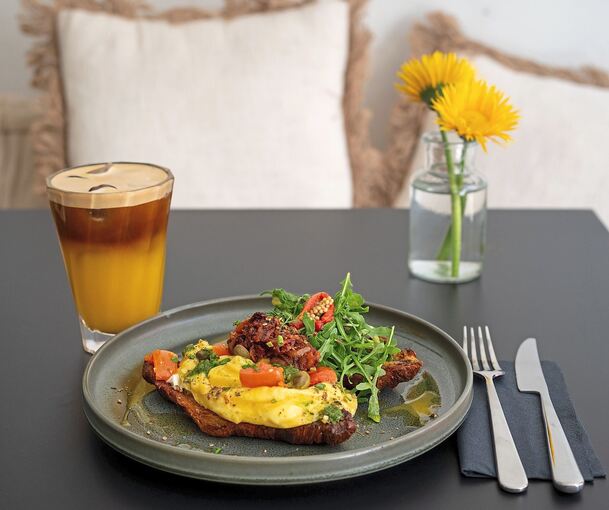 Lecker: Angebote im Café Physi.