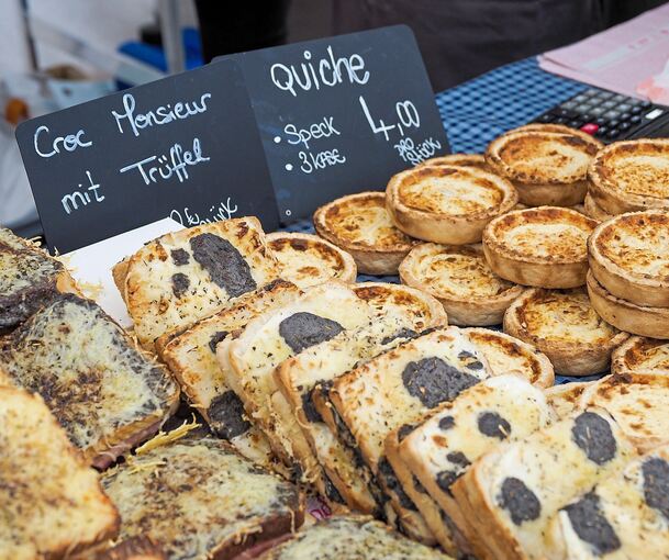 Süßes und Salziges aus Frankreich.