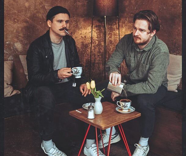 Kilian Mohns und Micha Kunze sind im Mai zu Gast in der Pfarrscheuer in Pleidelsheim.