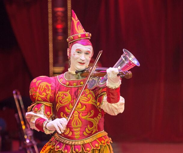 Wieder mit dabei: Clown Gensi.