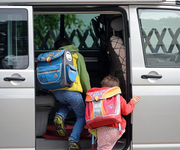 Um Eltern, die ihre Kinder mit dem Auto zu Schule bringen, ging es mal wieder in Poppenweiler.