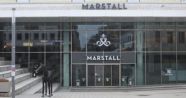 Das Marstall wurde am Mittwochvormittag geräumt.