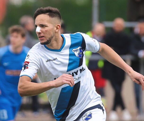 Viele Wege mit hohem Tempo: 08-Torjäger Nesreddine Kenniche.