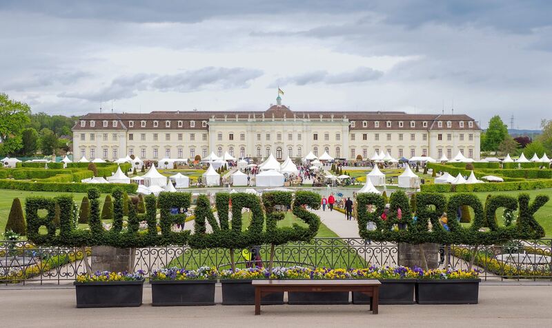 Die Barocken Gartentage finden im Südgarten des Blüba statt.