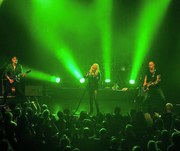 Auftritt im Scala: Viele der Fans kommen von weit her.