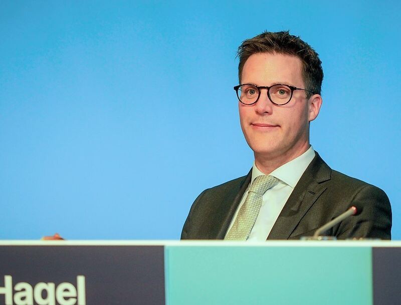 CDU-Fraktionschef Manuel Hagel sparte nicht mit Kritik an der AfD - und dem Koalitionspartner.