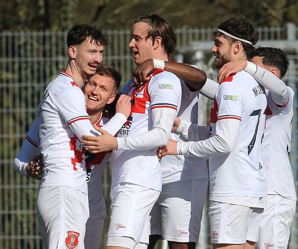 Noch wird bei Croatia Bietigheim gejubelt.