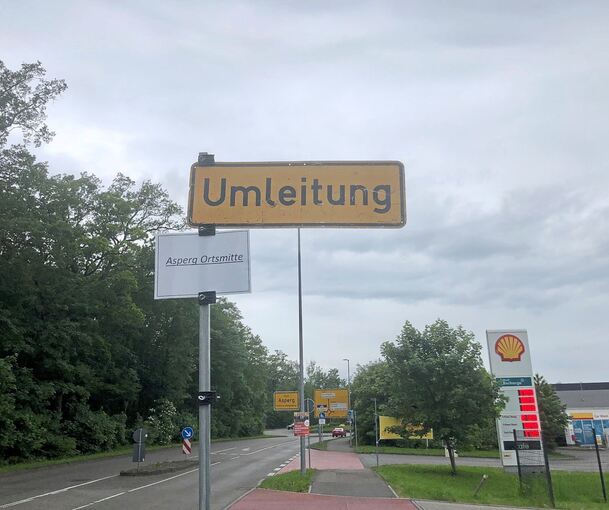 Die Umleitungsbeschilderung finden viele Irregeleitete nicht adäquat.