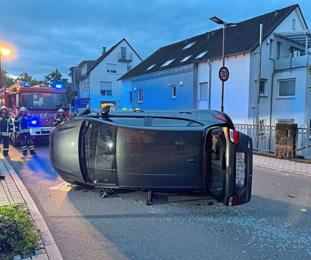 Der Unfall ereignete sich auf Höhe des Rathauses.