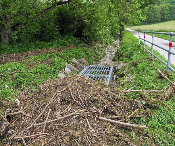 Angeschwemmt: In den Abwasserkanälen geht teils gar nichts mehr.