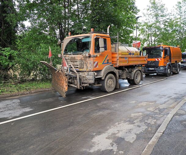 Der Einsatz hat Spuren hinterlassen.