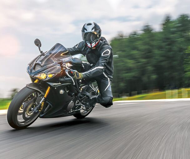 Der Motorradfahrer raste mit mehr als 200 Sachen über die A81 Richtung Stuttgart.