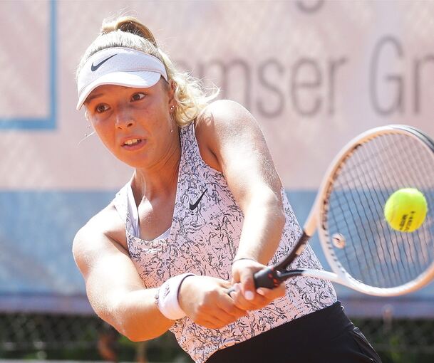 Guter Start mit Tamm: Sara Svetac.