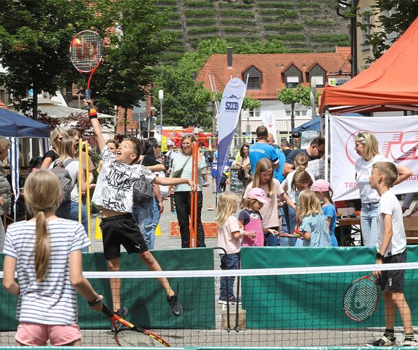 Bei „Besigheim spielt“ nehmen Kinder und Jugendliche einen Tag lang die Innenstadt in Beschlag.