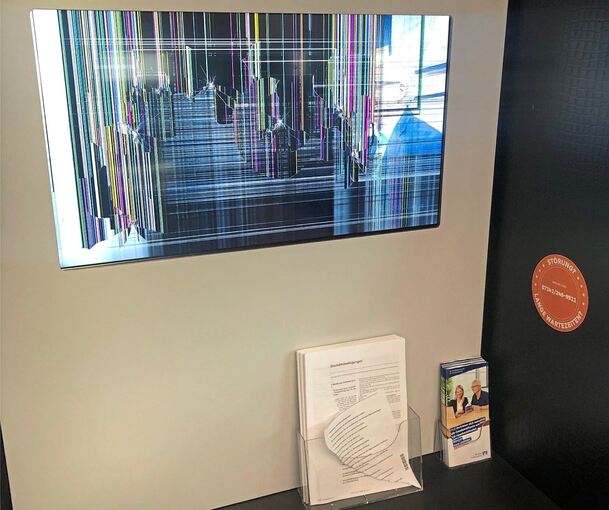 Zum dritten Mal demoliert; der Tatverdächtige ist der Polizei bekannt.