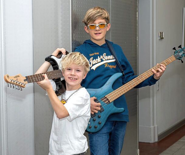 Nachwuchsmusiker präsentieren sich am Tag der offenen Tür der Jugendmusikschule am Samstag,29. Juni.