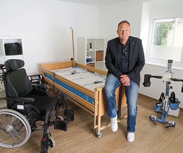 Volker Single ist Eigentümer und Vermieter der Intensivpflege-WG in Oßweil.