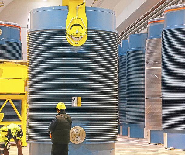 Ein Blick in eine der beiden Tunnelröhren.