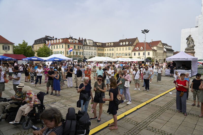 Impressionen vom Marktplatzfest.