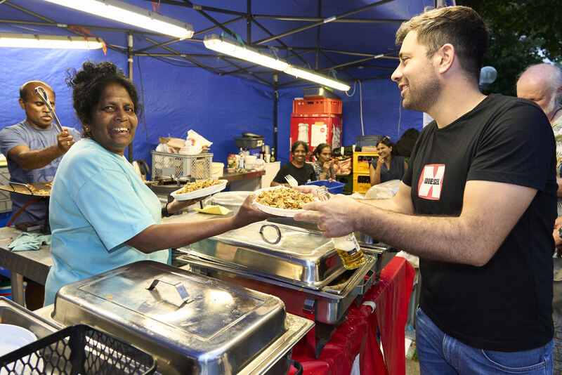Impressionen vom Marktplatzfest.