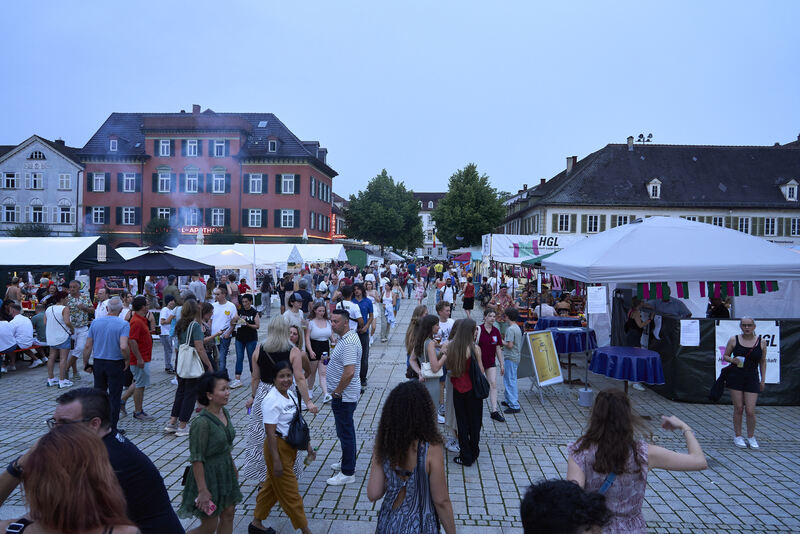 Impressionen vom Marktplatzfest.