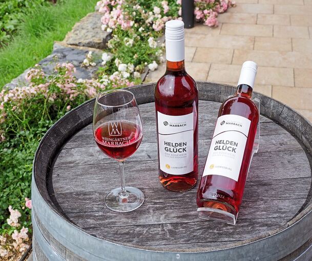 Die ersten Flaschen Heldenglück.