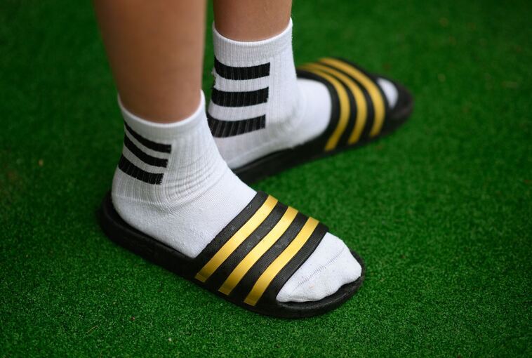 Comeback der weißen Socken