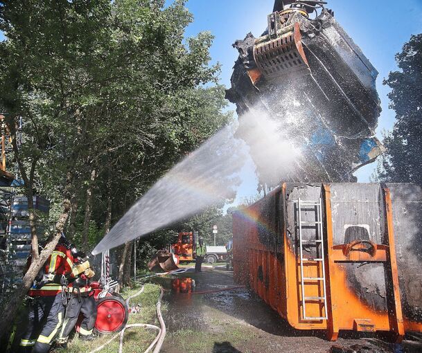 Jedes Wrackteil der Boote muss abgelöscht werden.