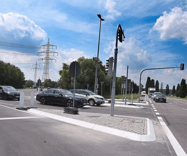 Der Verkehr soll in Zukunft flüssiger rollen. Foto: Alfred Drossel Der Verkehr soll in Zukunft flüssiger rollen.