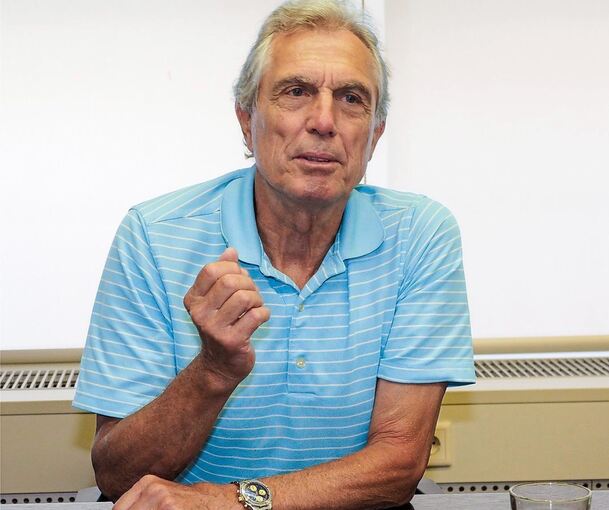 Zu Gast bei der LKZ: VfB-Vizepräsident Rainer Adrion.