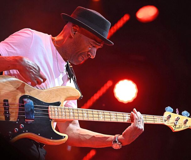 Fantastische Power: Marcus Miller bei den Jazzopen.