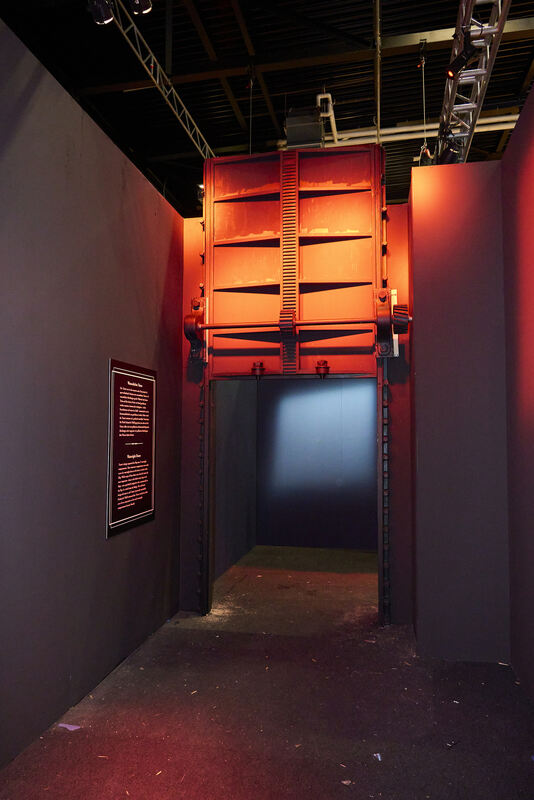 Blick in den Maschinenraum.