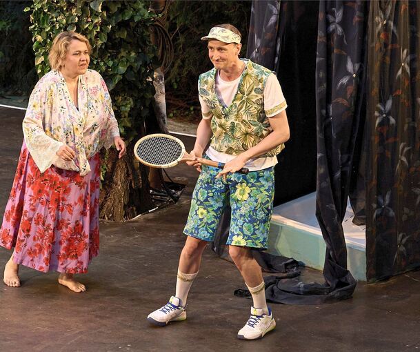 Einzigartige Atmosphäre: Molières „Der Geizige“ beim Theatersommer.