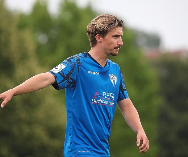 Nach nur einem Training in Freiberg im Einsatz: Niklas Tarnat bei seinem Debüt vergangene Woche.