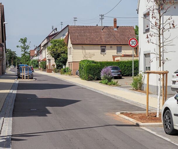 In der Beihinger Straße hat das Landratsamt 2025 bei Kontrollen nur „relativ wenige“ Geschwindigkeitsverstöße festgestellt. Deshalb werde dort seltener geblitzt.