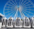 Eine Fahrt im Riesenrad ist sehr sicher.