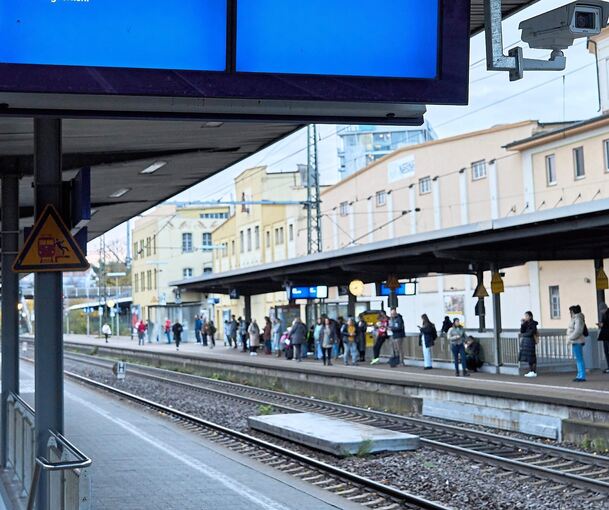 Der Vorfall ereignete sich am Bahnhof Ludwigsburg.