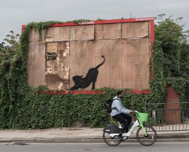Banksy enthüllt neues Kunstwerk