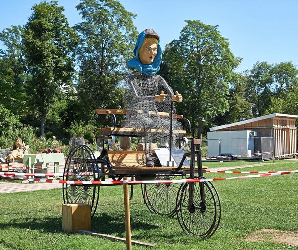 Automobil-Pionierin Bertha Benz.