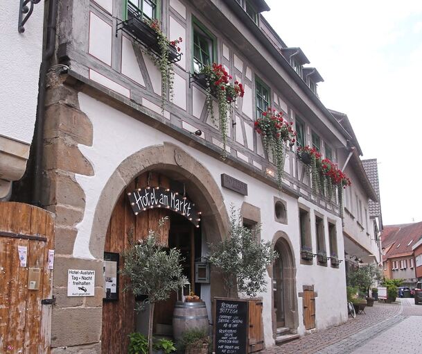 Seit den 1980er Jahren ist die Kirchstraße 43 in Besigheim ein Hotel – und der Mondscheinbauer vergessen.