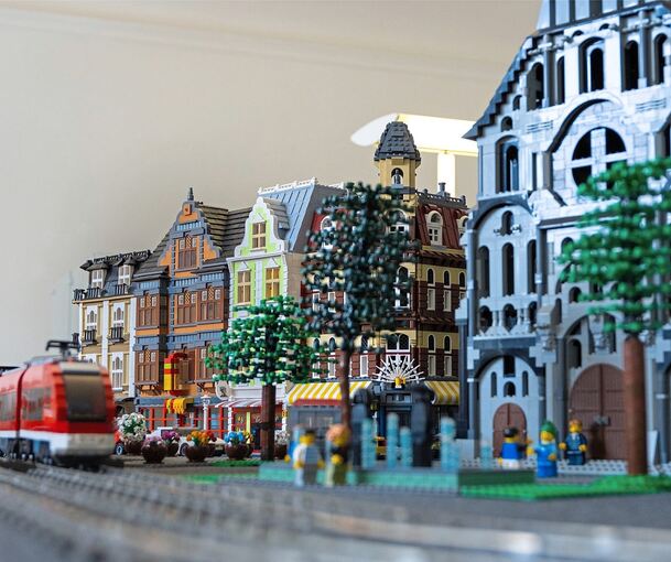 Auch die Lego-Ausstellung kommt im November zurück ins Schloss. Archivfoto: privat Auch die Lego-Ausstellung kommt im November zurück ins Schloss.