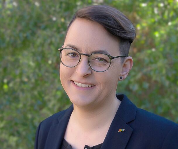 Sie hat sich bei den Grünen aufstellen lassen: Jennifer Jordan.