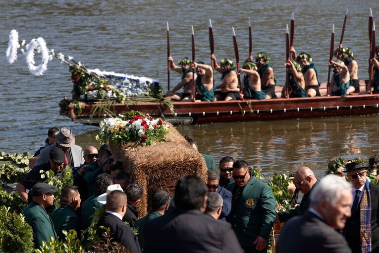Beisetzung Maori-König Tuheitia Pootatau Te Wherowhero